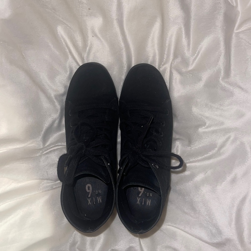 Women’s Mix No.6 Black Ankle Boots